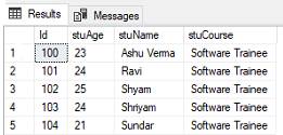 How to Update table data in SQL Server using command?