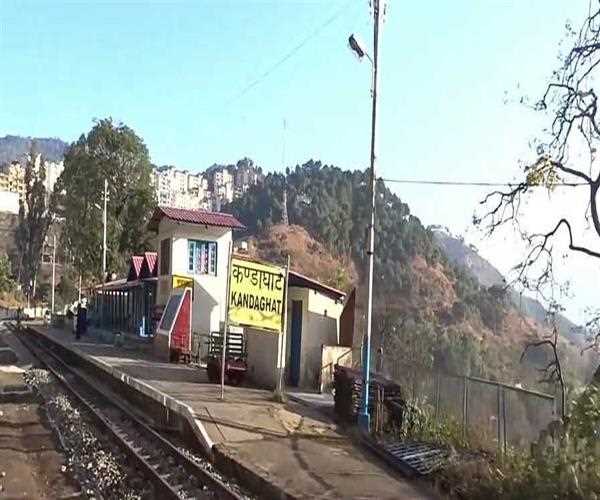 Kandaghat, a heritage railway station made entirely of wood and built by the British in 1903 was destroyed in the fire.In which state this Railway Station was located ?