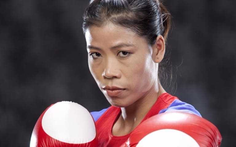 Which Indian Olympian boxer won her fifth gold at the 2017 Asian Championships? 