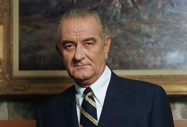 What type of speech did Lyndon B. Johnson deliver on March 15, 1965? 