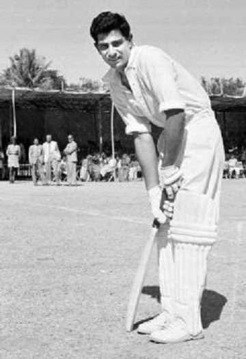 Name the first cricketer, an indian to bat on all five days of a test ?