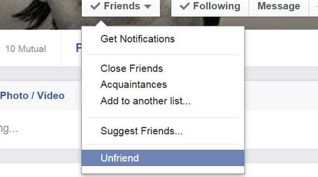 How to friend and unfriend someone on Facebook ?