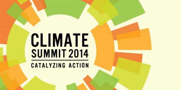 In which city was UN Climate Change Summit held in 2014?