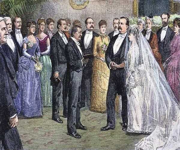  Who was the only president to get married in the White House?