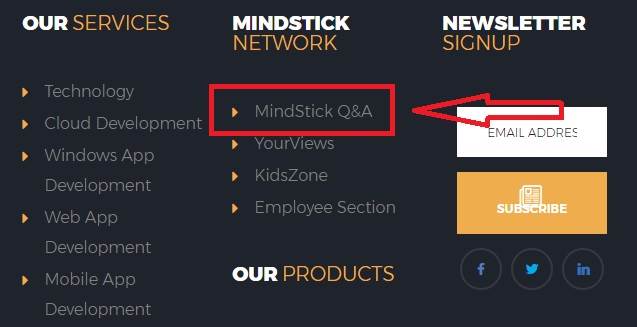 How to locate myself to MindStick QA Section at MindStick?