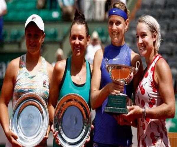 Who has won the women’s doubles title in French Open 2017? 