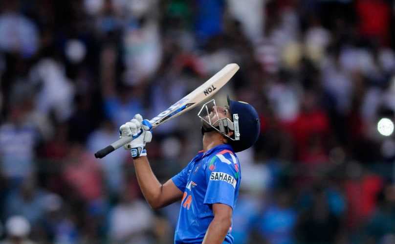 Which Indian cricketer became the first-ever batsman to score 3 double centuries in ODIs? 