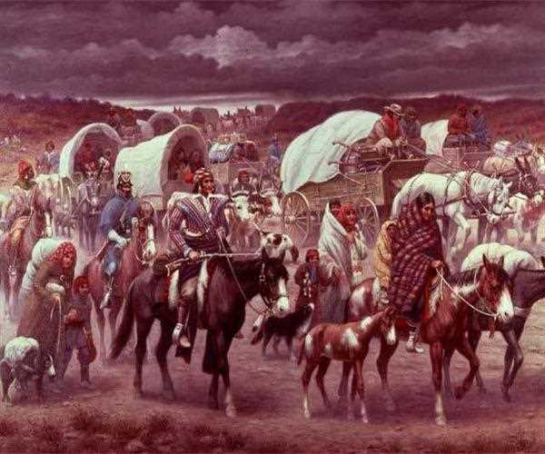 The Indian Removal Act led to which dark chapter in U.S. history?