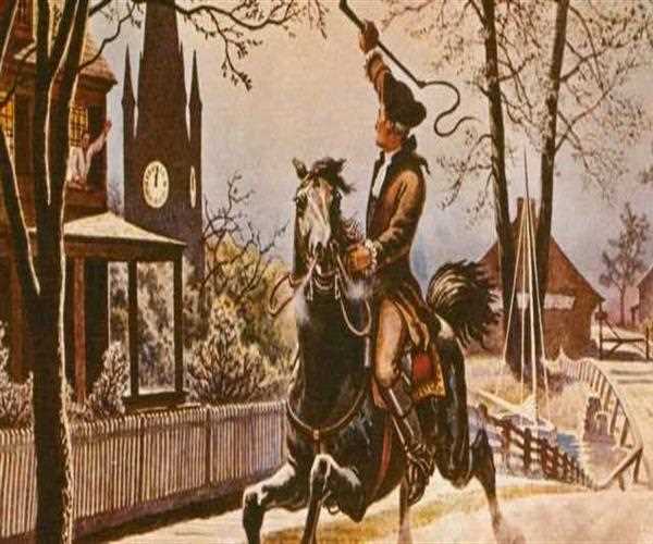 What three adjectives describe Paul Revere?