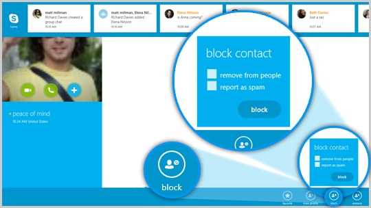 Can I still send messages to someone who blocks me on skype?