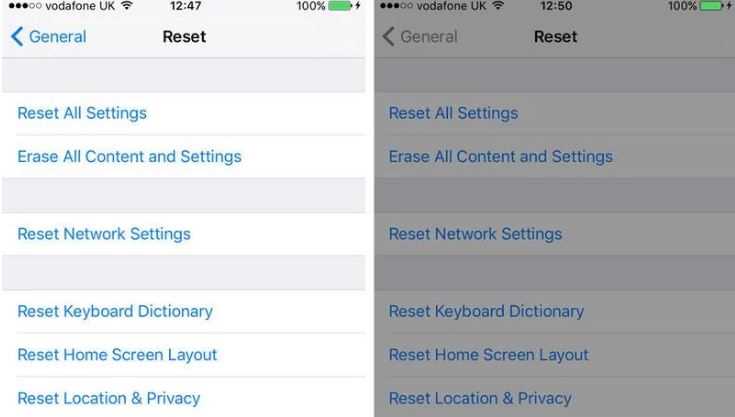 how to reset iphone?