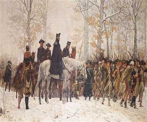How did the experiences at Valley Forge transform the army?