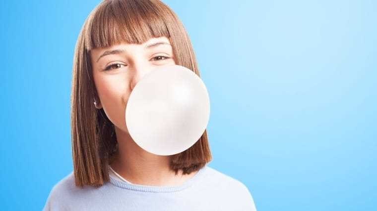 Does chewing gum really stay inside you for years?