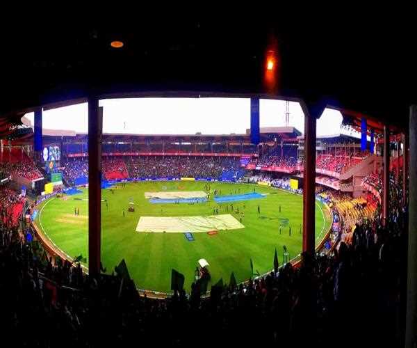 Which stadia is India’s first solar powered sporting venue?