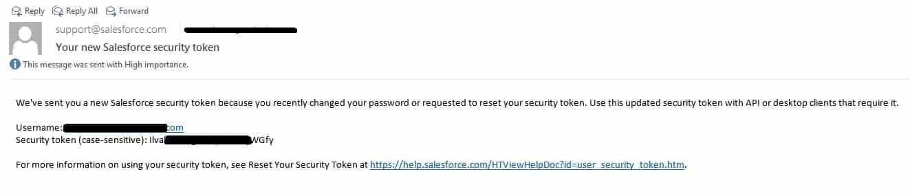 How to reset Security Token in Salesforce?