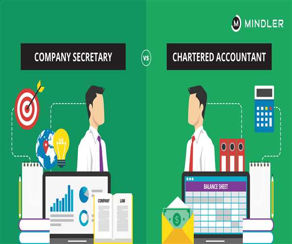 What is the difference between Chartered Accountant & Company Secretary?
