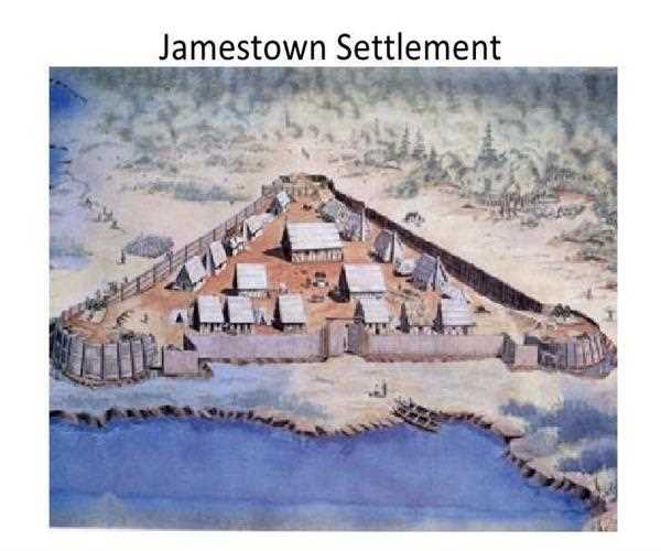 What country established the Jamestown settlement?