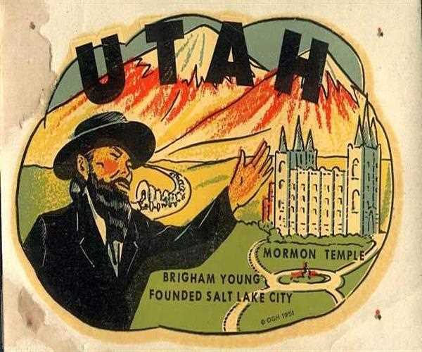 What events led Mormons to move to Utah?