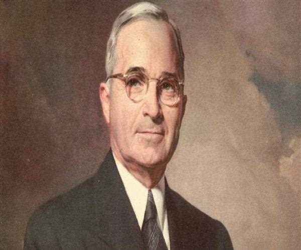 Who became President after Franklin Roosevelt died? 