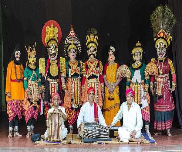 In which of the states of India, Yakshagana, a dance drama is popular?