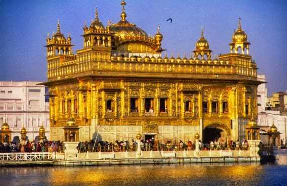Harmandir Sahib is a famous architecture located in which city?