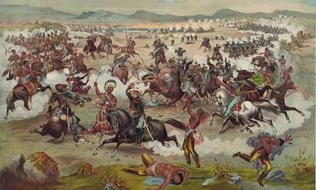 Which tribes was NOT involved in the Battle of Little Bighorn?
