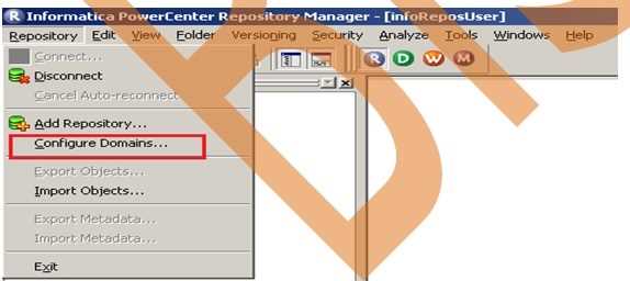 How to Configure Client and Repository in Informatica power center?