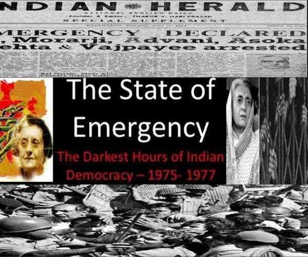 how many times emergency declared in india