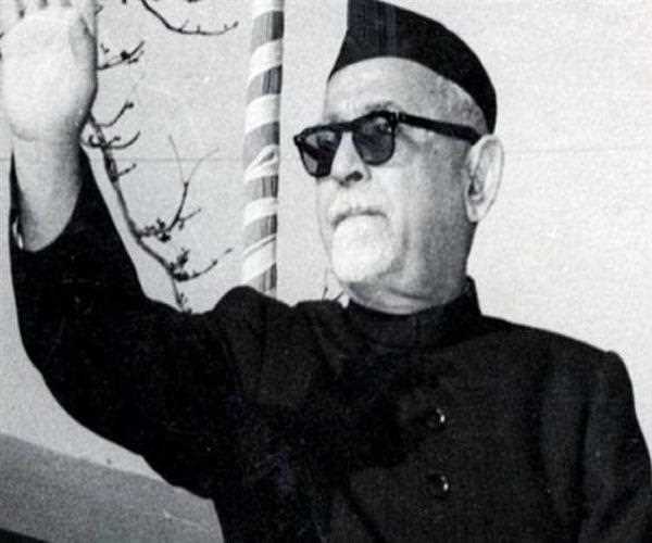 Who was the first Muslim president of India?