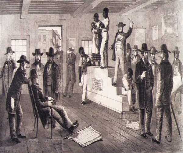 Why was the presence of slave markets in Washington, D.C. so controversial? 