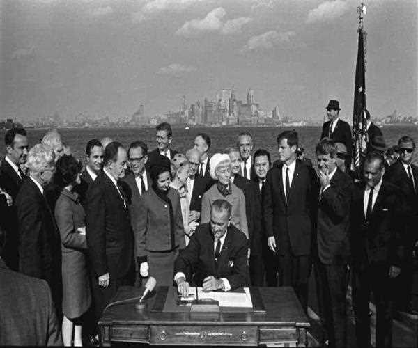 What did passage of the Immigration Act of 1965 accomplish?