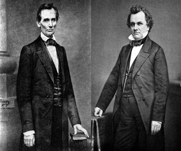 What issues did douglas have in the lincoln douglas debates?