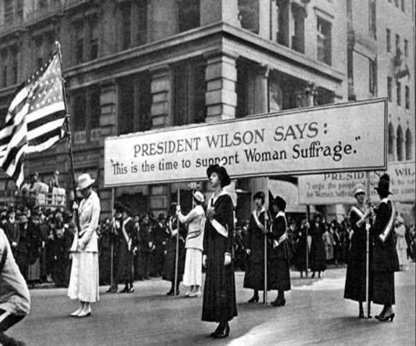 In what year did U.S. women earn the right to vote?