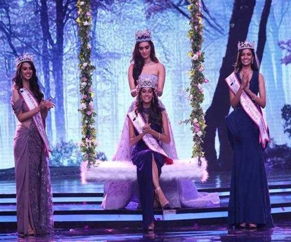 Who has been crowned Femina Miss India World 2018?