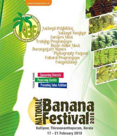 Which state is hosting the National Banana Festival (NBF) 2018?