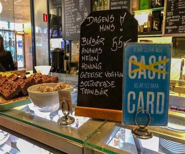 Which country in the world is completely cashless?