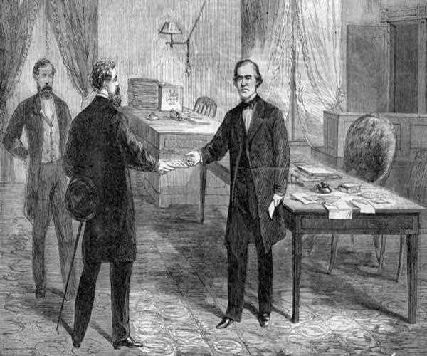 Why was Andrew Johnson impeached?