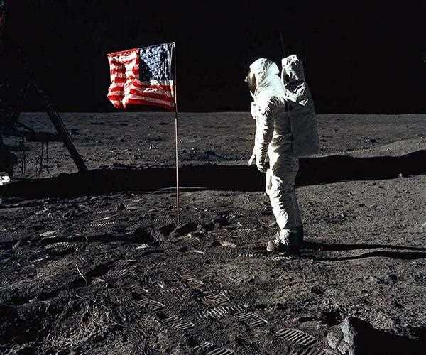 In which year man stepped on the Moon for the first time?