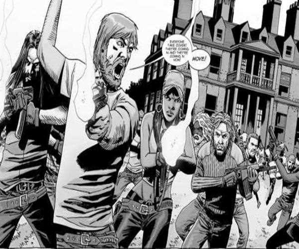 What are the main differences between The Walking Dead comics and the TV show?