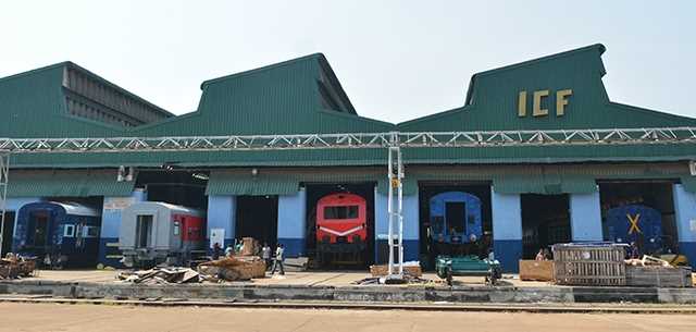  The famous Integral Coach Factory(ICF) for the manufacture of railway coaches are situated at.