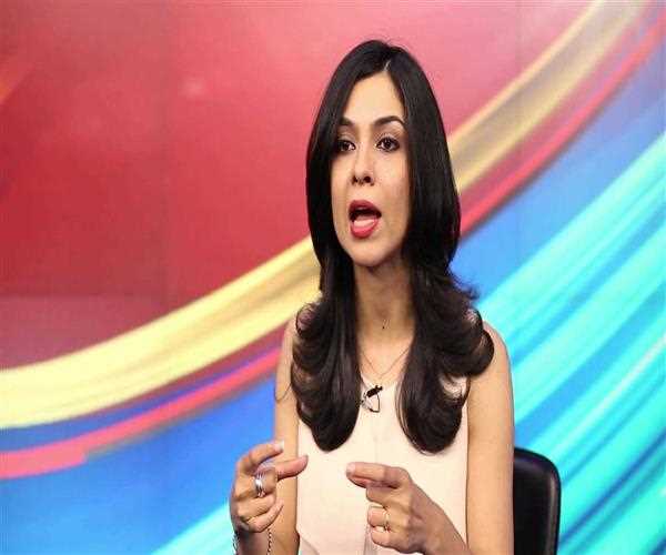 Who is the most beautiful news anchor on Indian television?
