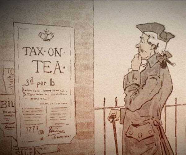 What was the effect of parliament the tea act?