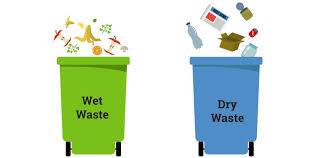 What is the advantage of keeping wet wastes and dry wastes separate? And what will be the impact on our environment