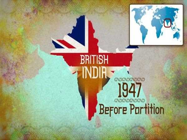 What countries were not a part of British India?