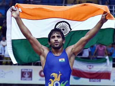 Bajrang Punia is related to which  sports? 