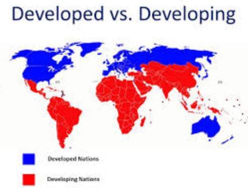 which is the first developed country