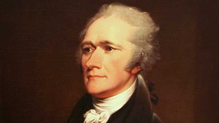 When did Alexander Hamilton die? 