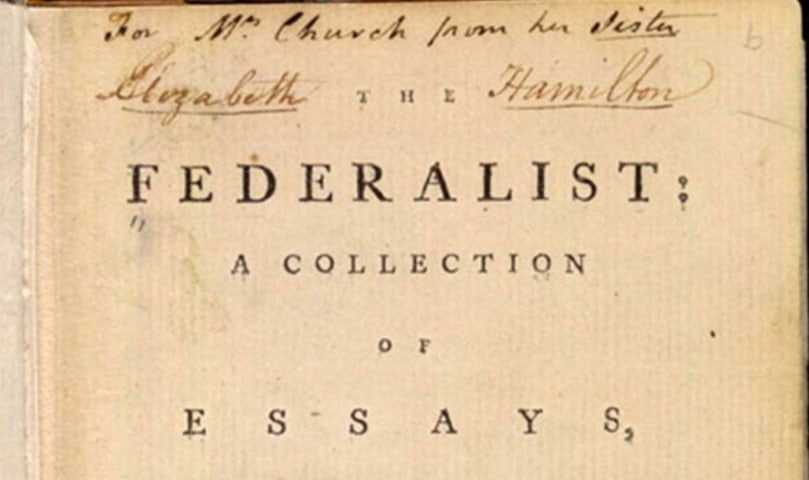 Who wrote the majority of the essays in The Federalist?