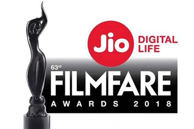 Who won the award for Best Director at the 63rd Jio Filmfare Awards 2018? 