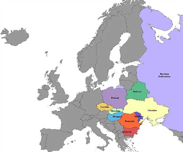 What is the definition of Eastern Europe? How many countries are in Eastern Europe?